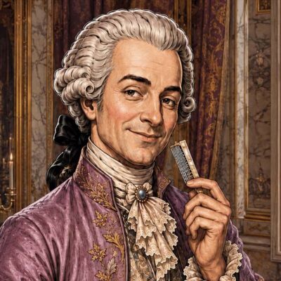 L&eacute;onard, el primer peluquero celebrity de la historia